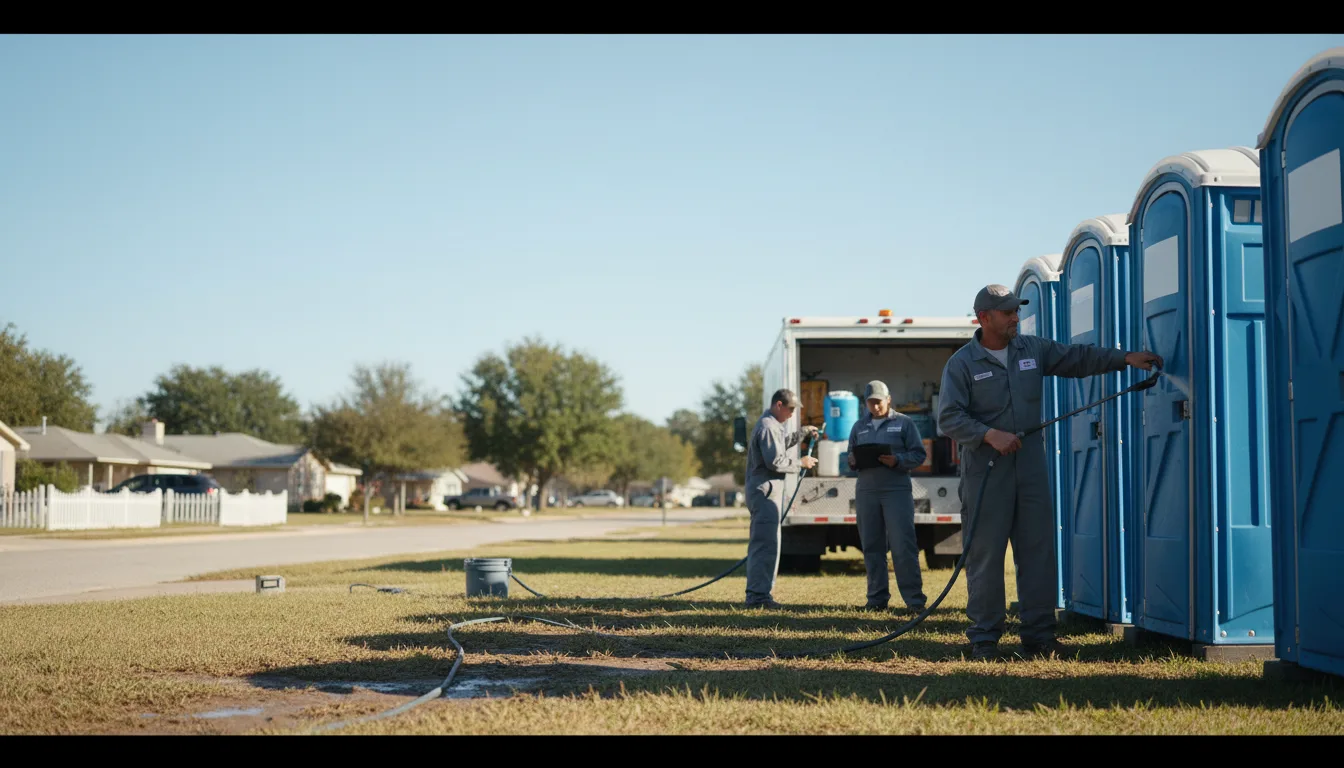 Long-Term Portable Toilet Rental in Winchester, KY near me